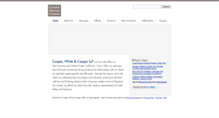Desktop Screenshot of cwclaw.com
