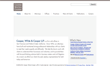 Tablet Screenshot of cwclaw.com